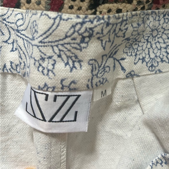 SZ Blockprints wide leg pants - size M - Picture 7 of 8